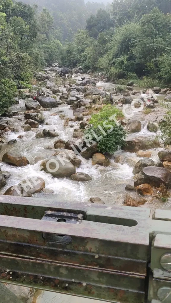 Kimadi Dehradun River in Rainy Days