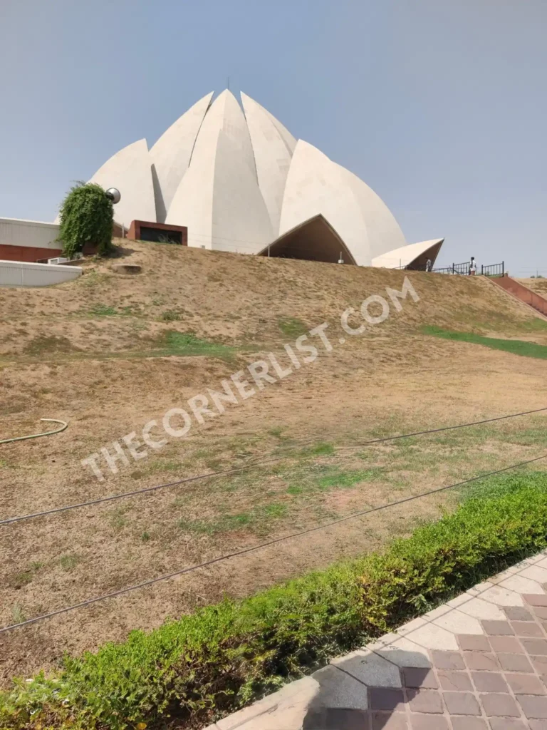 Lotus Temple From Distant view