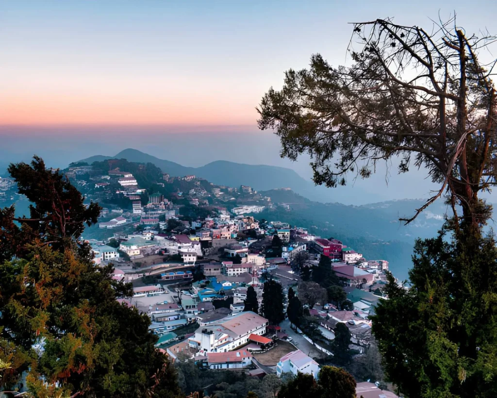 Mussoorie View From Landour