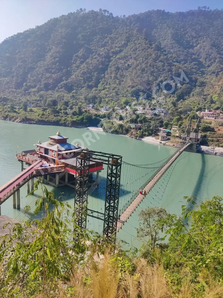 Dhari Devi Temple Top View