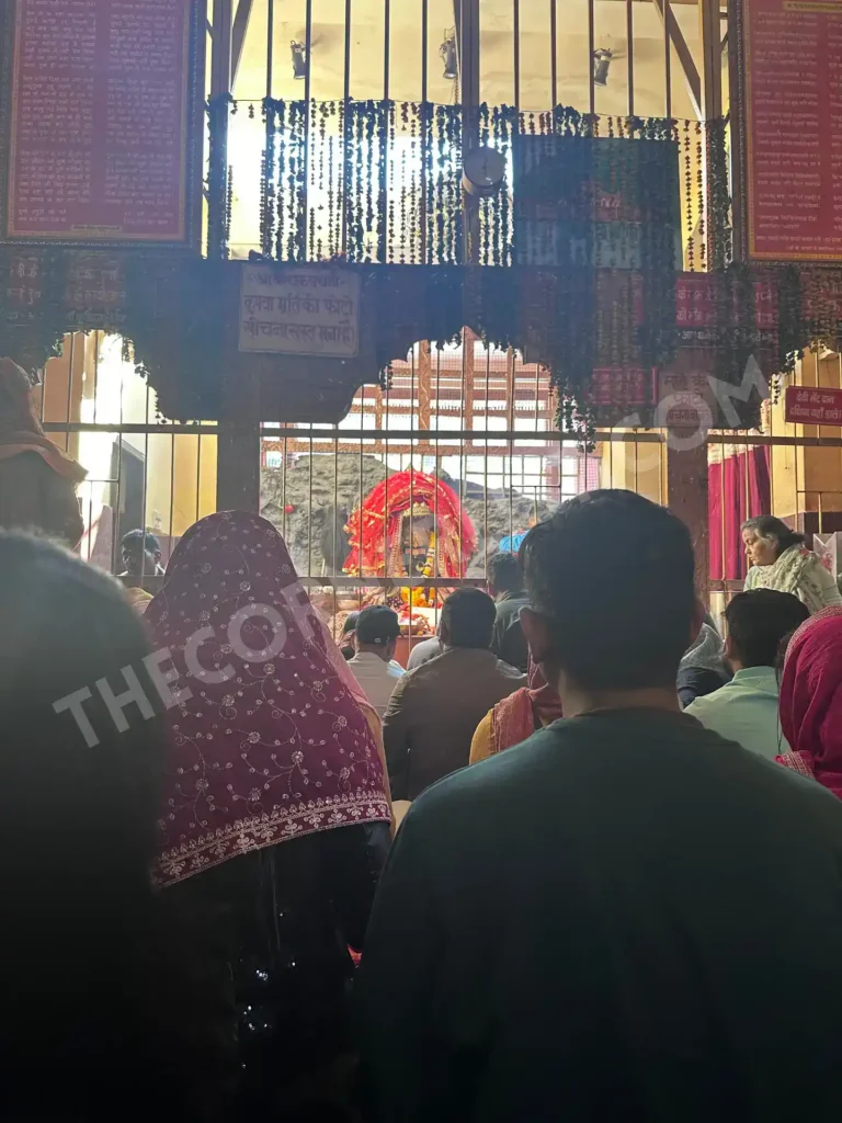 Maa Dhari Shrine Inside Temple