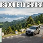Mussoorie to Chakrata Distance