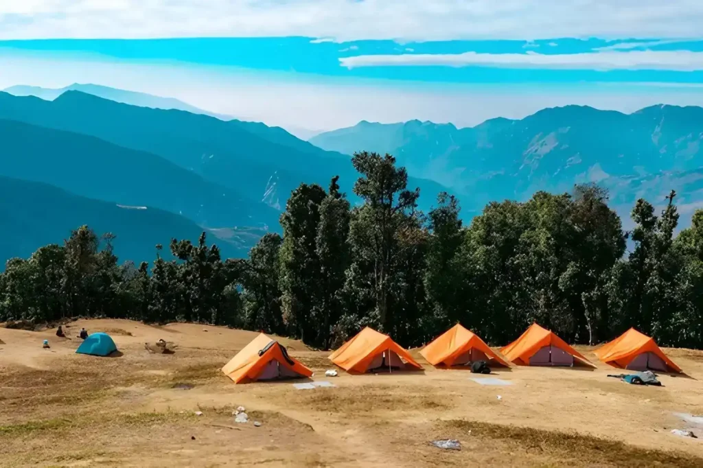 Nag Tiba Base Camp View