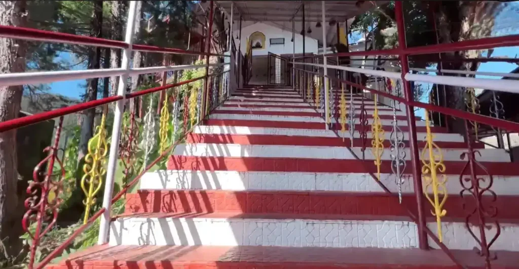 Stairs to Nag Devta Temple Mussoorie