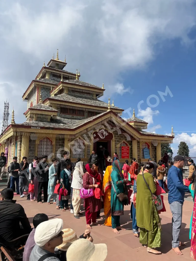 Surkanda Mandir Front View