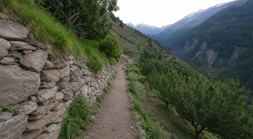 Yulla Kanda Trek Route
