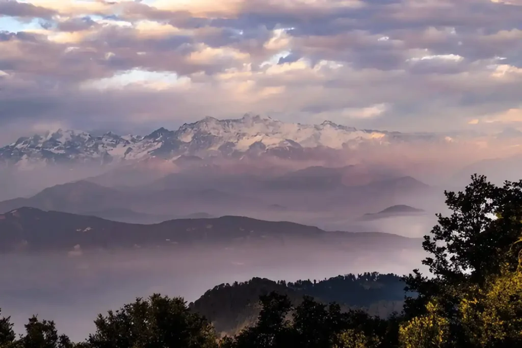 View from Nag Tibba summit